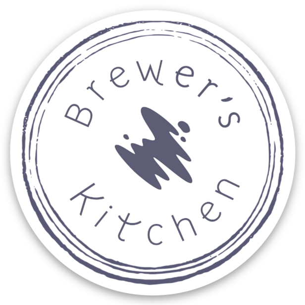 Brewer's Kitchen Circle Logo Sticker