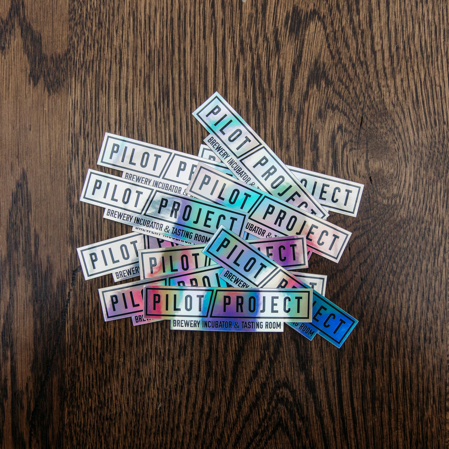 Pilot Project Holographic Sticker