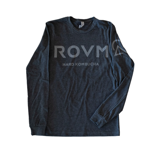 ROVM Dark Grey Long Sleeve T-Shirt