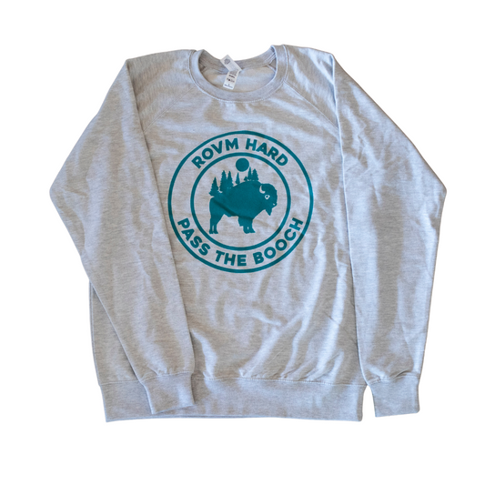 ROVM Heather Grey Crewneck