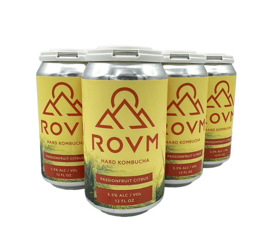 ROVM Hard Kombucha - Passionfruit Citrus - 12oz