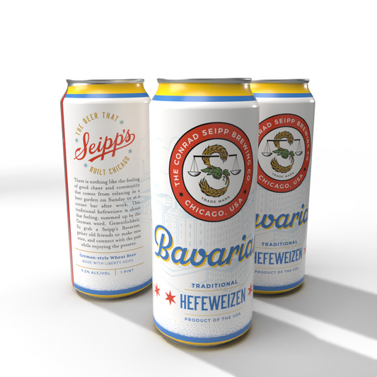 Seipp's Bavarian Hefeweizen 16oz